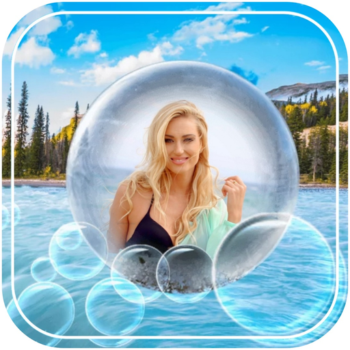 Bubble Photo Frame | Water Bubble Photo Frame icon