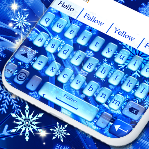Snowflakes Keyboard ❄️Winter Snow Keyboards Theme icon