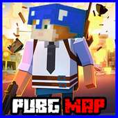 Map of PUBG for Minecraft PE