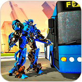 Bus Robot Car Transform Battle- Robots Mech War icon