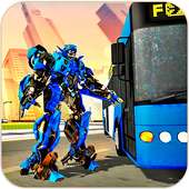 Bus Robot Car Transform Battle- Robots Mech War