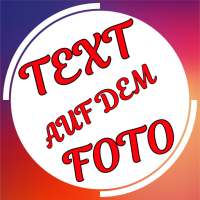 Text auf dem Foto