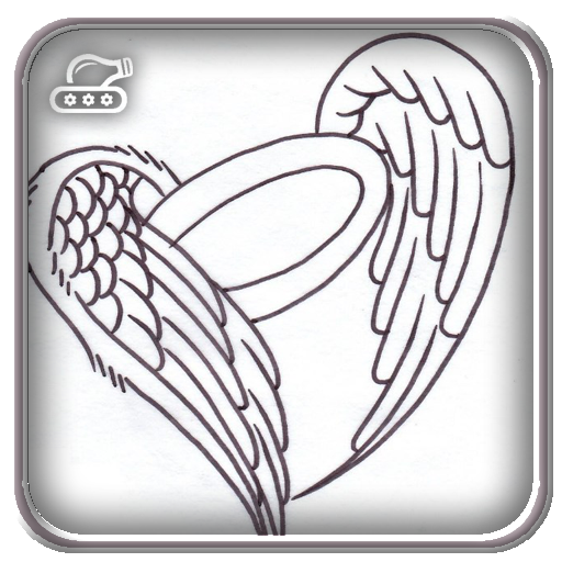 Wings Tattoo Design icon