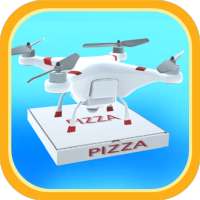 Drone Pizza Delivery 3D