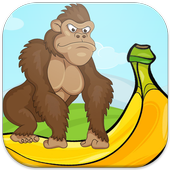Benji banana Monkey jungle run icon