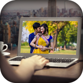 Laptop Photo Frame icon