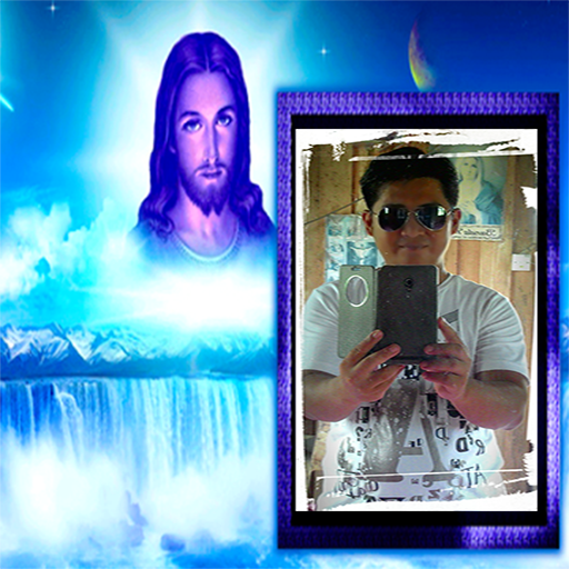 Christian foto frame icon