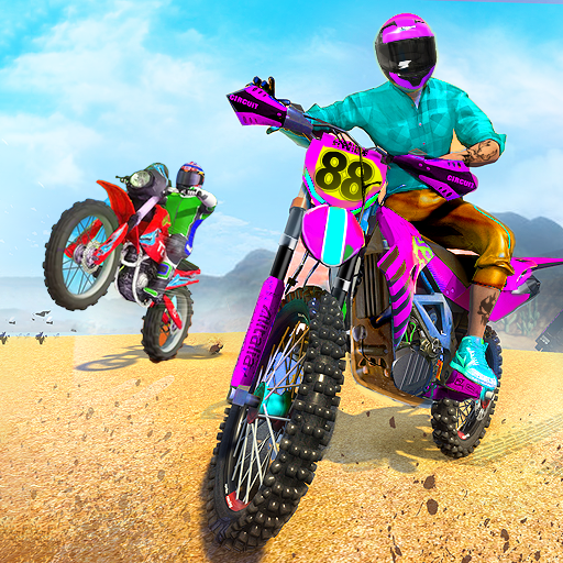Sky Bike Stunt Master : Free Offline Racing Game icon