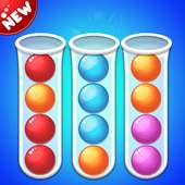 New Bubble Sort It Color Puzzle Game