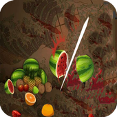 Cut watermelon icon