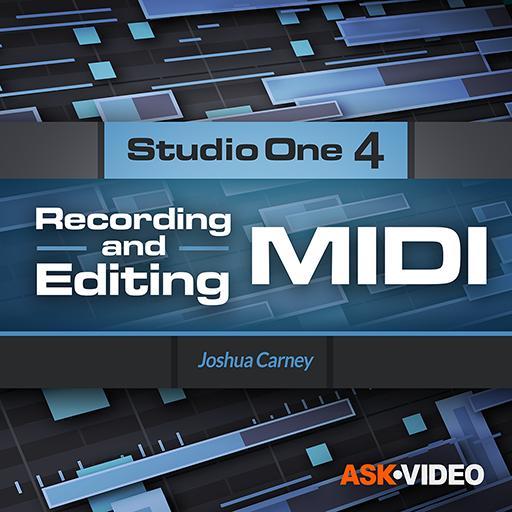 Recording and Editing MIDI For Studio One 4 icon