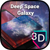 3D Vast Space Galaxy Theme - Galaxy Keyboard.3D icon