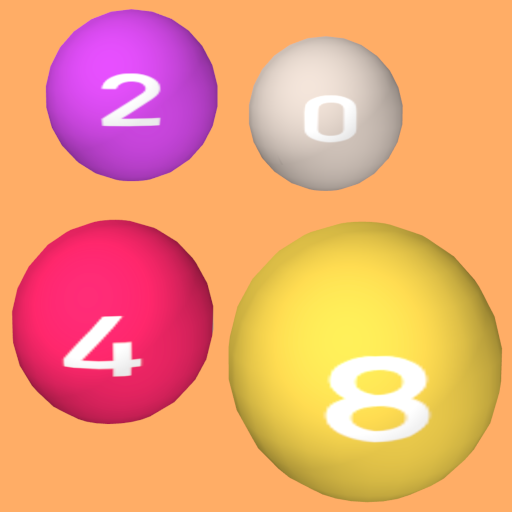 3D Ball Pop 2048 icon
