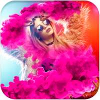 Smoke Effect Photo Frame on 9Apps