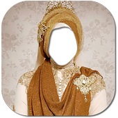 Hijab wedding photo frames 2018 icon