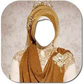 Hijab wedding photo frames 2018 on 9Apps