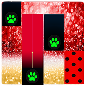 Piano Chat Noir Ladybug icon