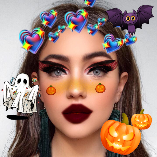 Holiday Sticker Filter Make Up icon