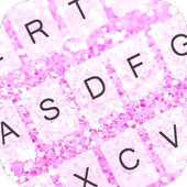 GO Keyboard Pink Sparkle icon