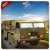 Off road Army Truck Driver icon