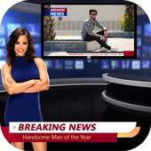 Breaking News Photo Maker Prank:Media Photo Editor on 9Apps