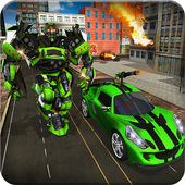 Muscle Car Transform - Gorilla Robot Transforming icon