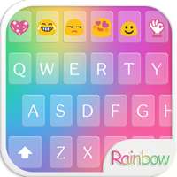 Teclado Emoji Amor Arco-íris on 9Apps