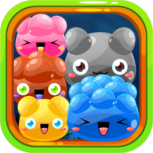 Gummy Drop Puzzle Free Game Offline icon