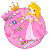 Cartoon Princess Themes HD Wallpapers 3D icons icon