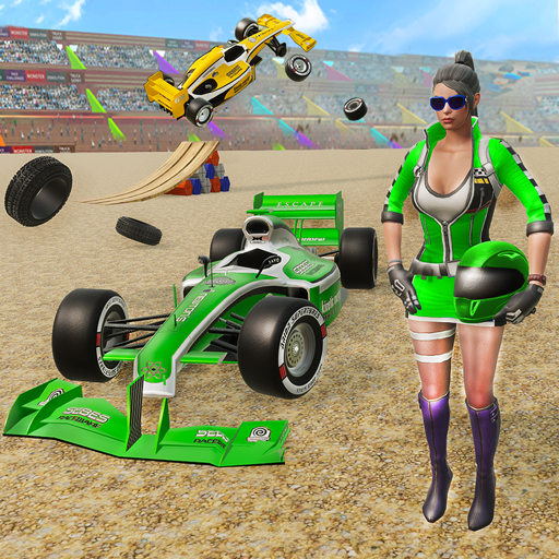 Formula Car Derby Demolition Crash Stunts 2020 icon