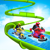 Water Tricky Bike Stunt : Slide Rush icon