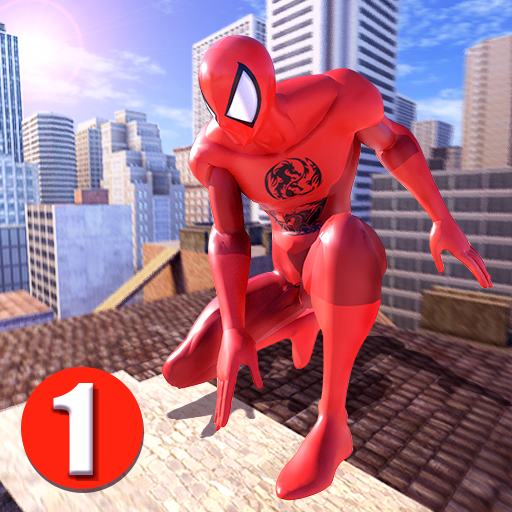 Power spider ninja- Strange gangster hero icon