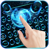 Blue Lighting Keyboard icon