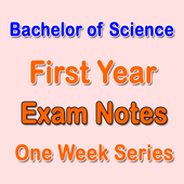 BSc First Year Exam Notes icon