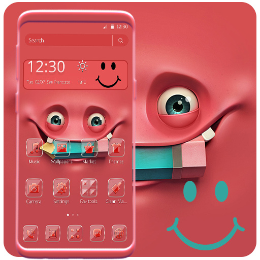 Funny Face Emoji Theme icon