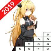Pixel Art - Anime ColorbyNumber иконка