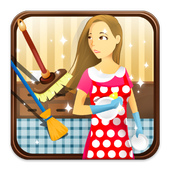Kitchen Cleaning Games icon