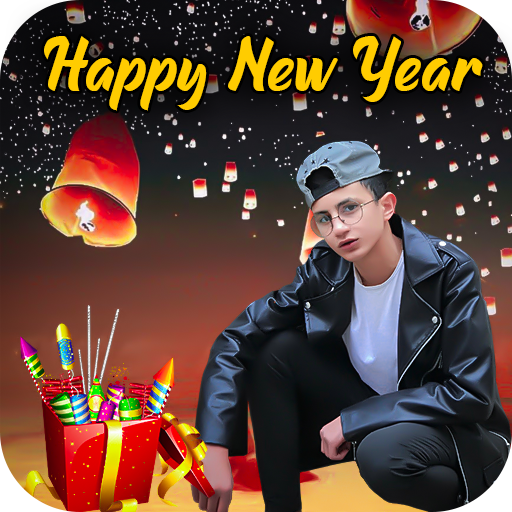 ikon Happy New Year Photo Frame