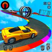 Mega Ramp Impossible GT Racing Car Stunts Games