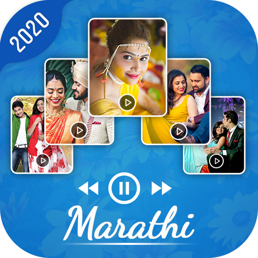 Marathi video maker, Marathi short video status icon