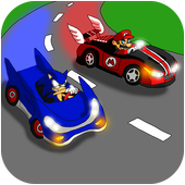 Super Sonic Car Racing Game icon