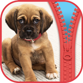 Dog Zipper Lock Screen Wallpapers and Backgrounds icon