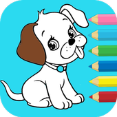 Kid Animals Coloring Book icon