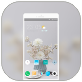 Theme for MIUI 12 simple flower launcher icon