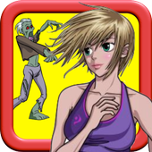 Girl vs Zombie: Run And Chase icon