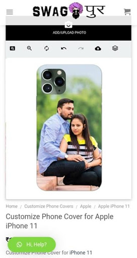 Swagpur - Customize Mobile Cover ,T-shirts & Gifts screenshot 2