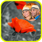 صورتك في اطارات ورود للحبيب أيقونة