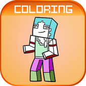 Coloring Game for Minecraft icon
