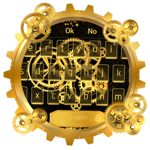 Classical Gold Watch Keyboard Theme icon