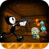 fight bendy ink vs zombie